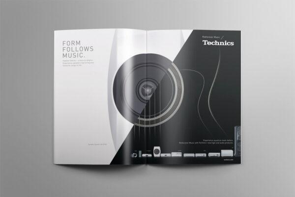 Technics Anzeigenserie