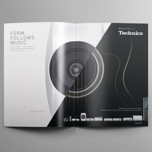 Technics Anzeigenserie