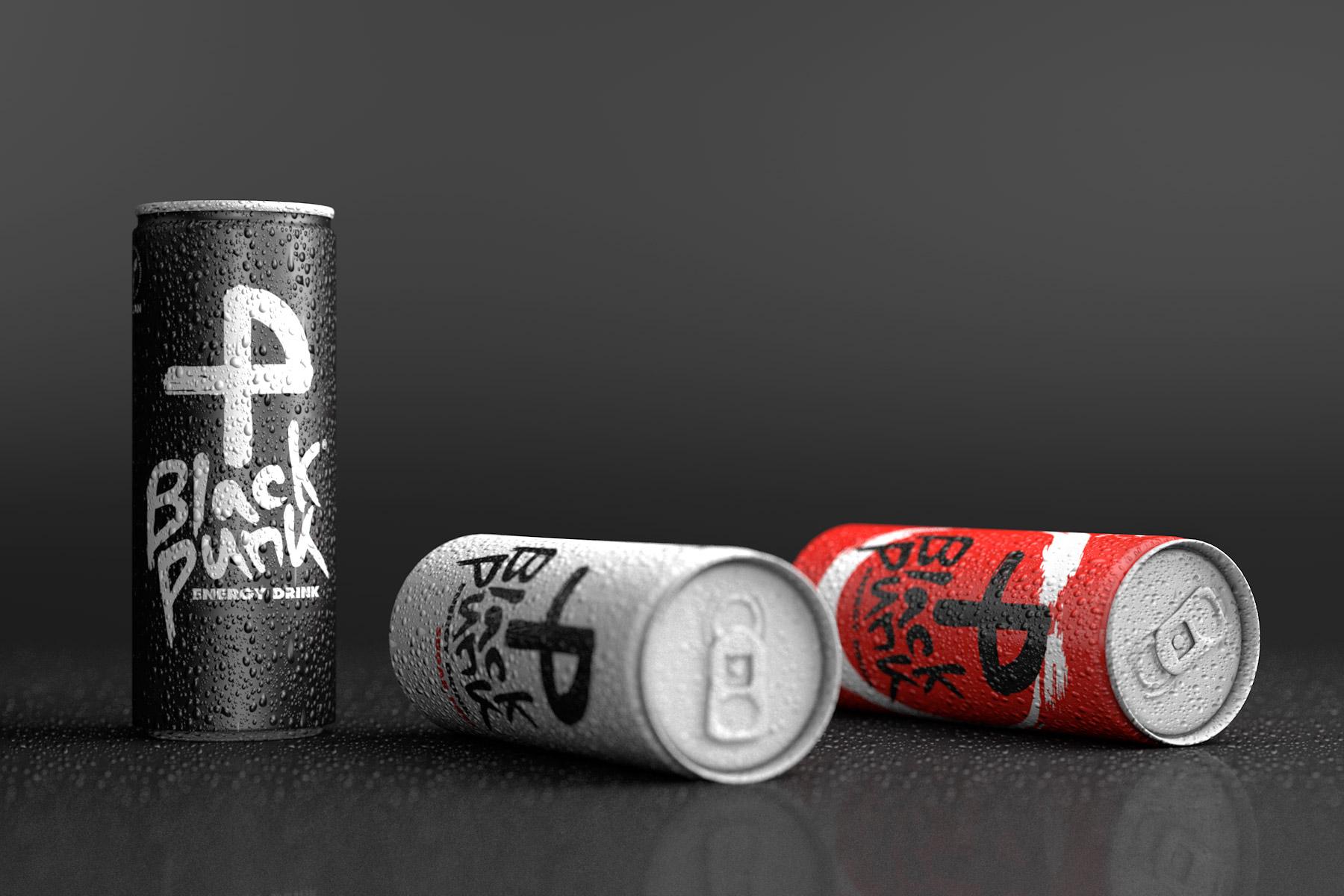 Black Punk Energy Drink